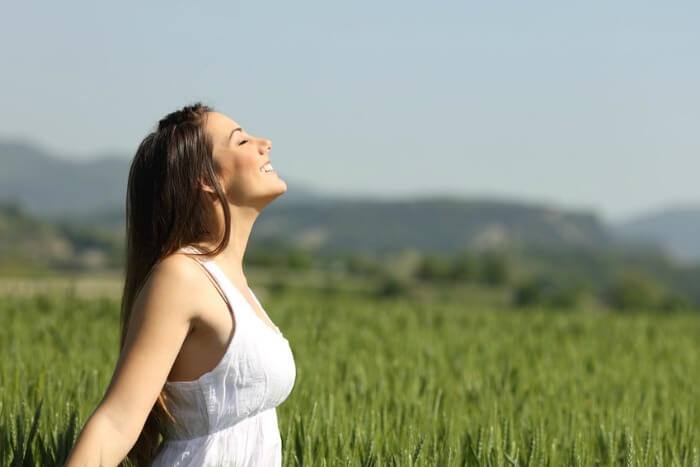 fresh air helps to improve your mood