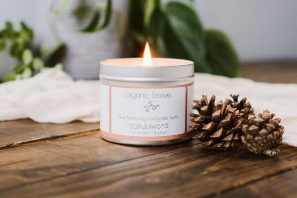 sandalwood candle aromatherapy scents for relaxation