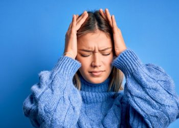 relieve headache after crying